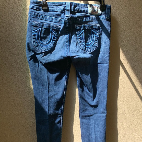TRUE RELIGION World Tour Capri Jeans - Picture 1 of 4